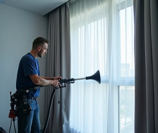 Professional curtain stain removal process equipment Matty Curtain Cleaning hunters-hill-nsw